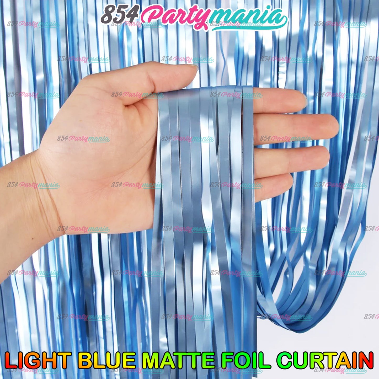 Matte Foil Curtain 3M [THICKER QUALITY] (5pcs min)