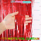 Matte Foil Curtain 3M [THICKER QUALITY] (5pcs min)