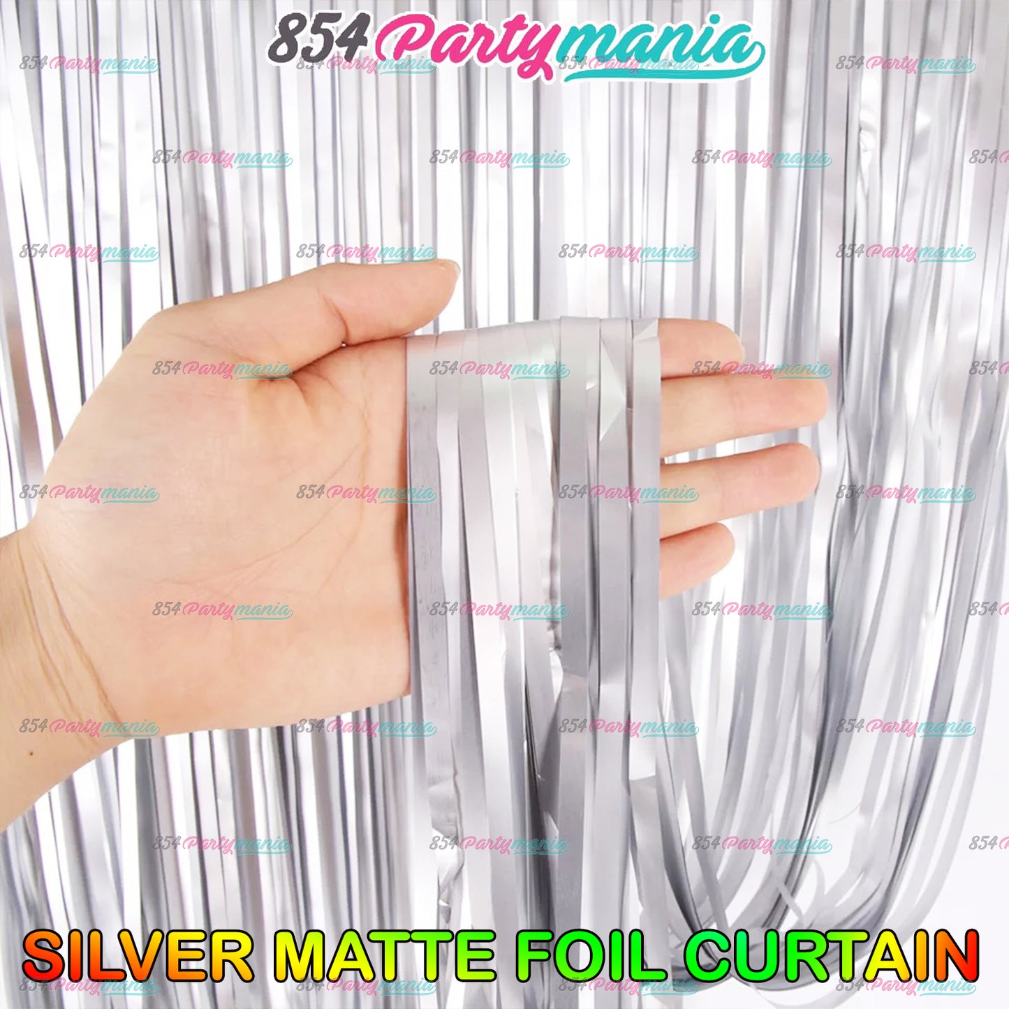 Matte Foil Curtain 3M [THICKER QUALITY] (5pcs min)