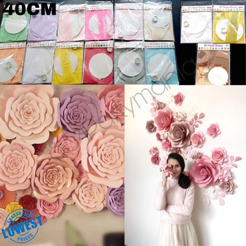 DIY GIANT PAPER FLOWER (12pcs min)