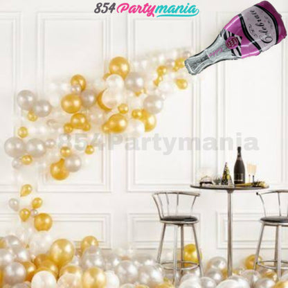 Life Size Whiskey Liquor Wine Champagne Beer Bottle Foil Balloons (sold by 10's)