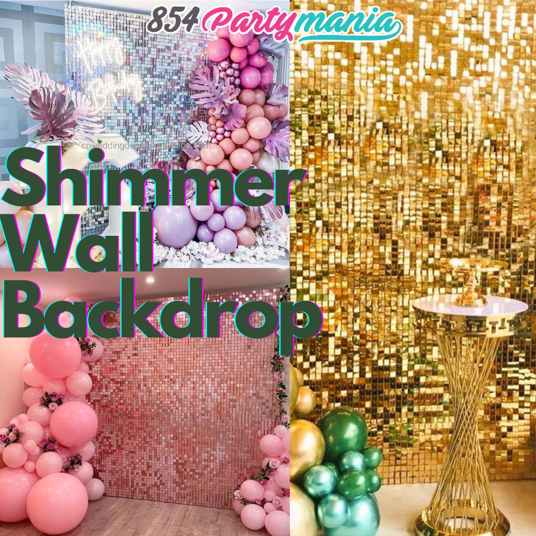 SHIMMER WALL BACKDROP SQUARE COLLECTION