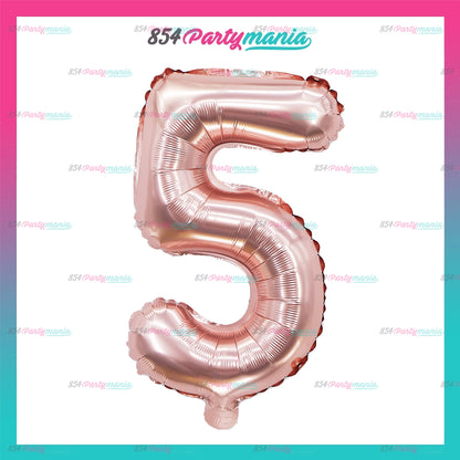 Letter Foil Balloon Rosegold 16" (sold by 10's) BRAND: PROLATEX