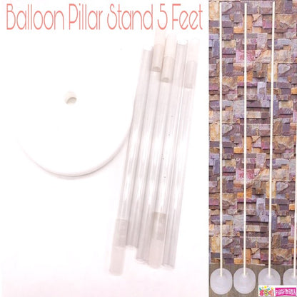 BALLOON PILLAR STAND (sold by 5's)