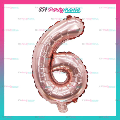 Letter Foil Balloon Rosegold 16" (sold by 10's) BRAND: PROLATEX