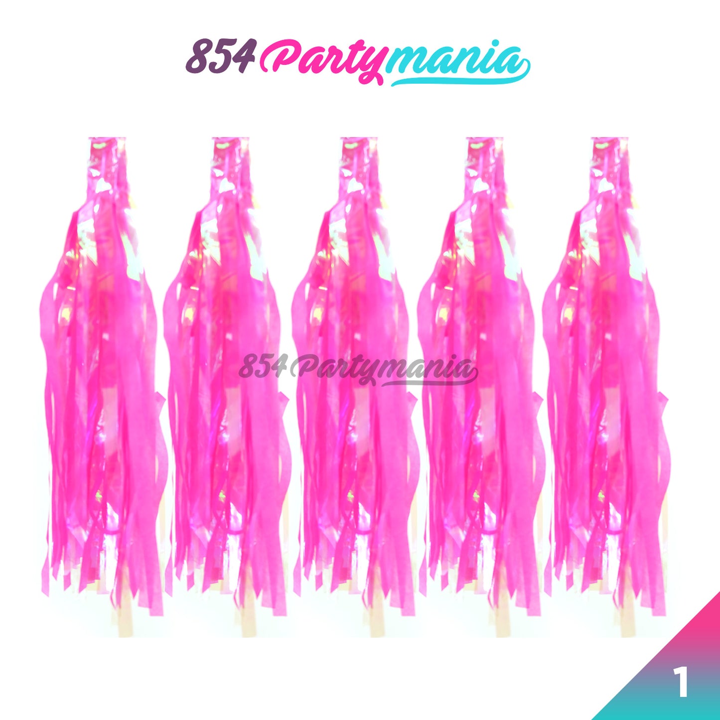 Iridescent Tassel Garland (20pck min)