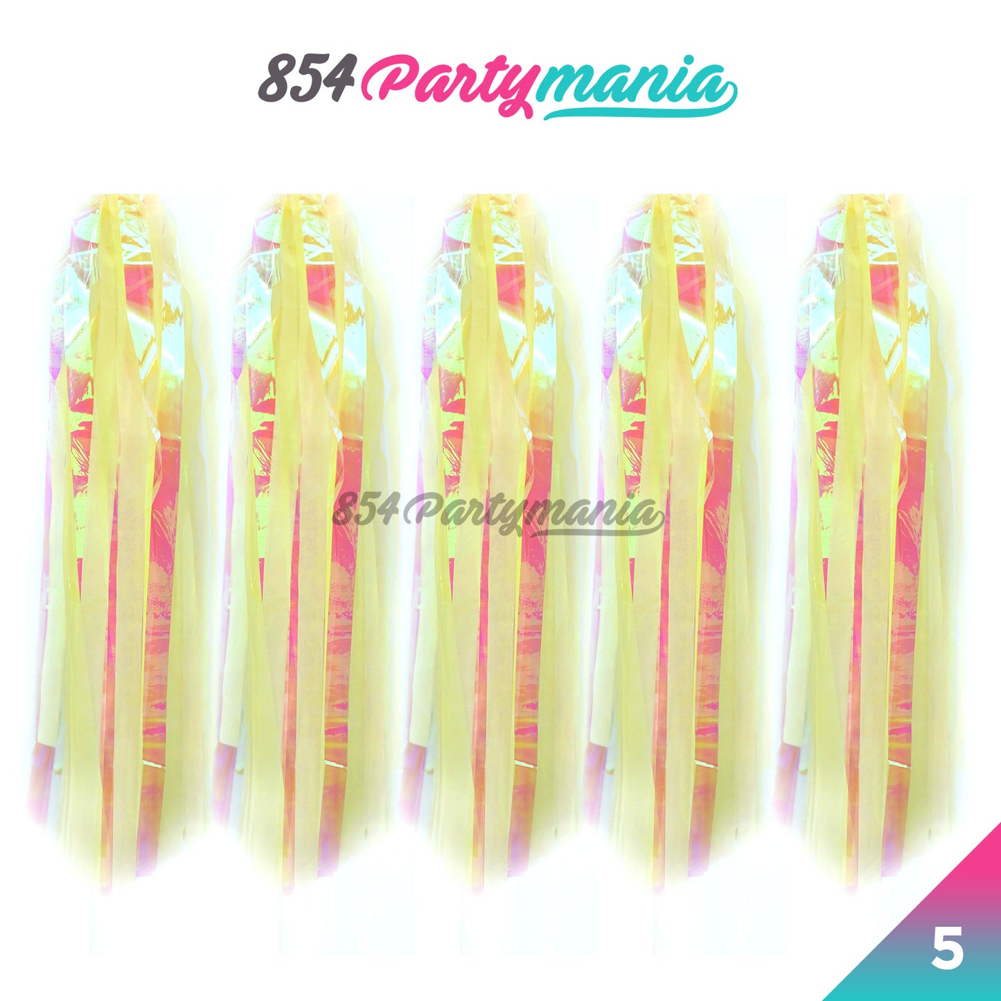 Iridescent Tassel Garland (20pck min)