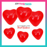 2024 VALENTINES 12" LATEX HEART BALLOONS THAILAND (3 bags min)