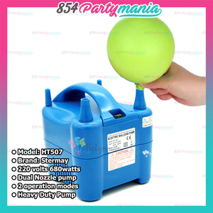 Electric Balloon Pump HT-507 Double Nozzle Pump (2pcs min)