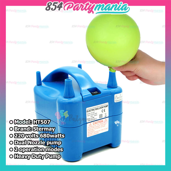 Electric Balloon Pump HT-507 Double Nozzle Pump (2pcs min)