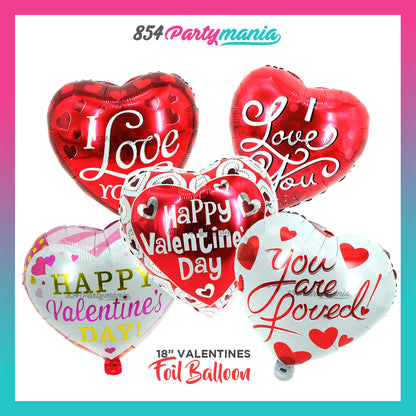 2025 VALENTINES 18" FOIL BALLOON (sold by 50's)