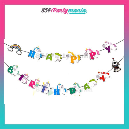 Happy Birthday Letter Banner Disney Character (sold by 12's)