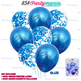 8 IN 1 HB CAKE PRINTED BALLOON SET (sold by 10's)