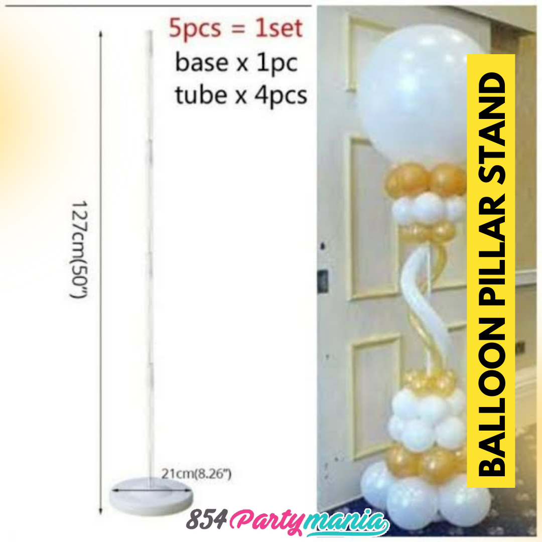 BALLOON PILLAR STAND (sold by 5's)