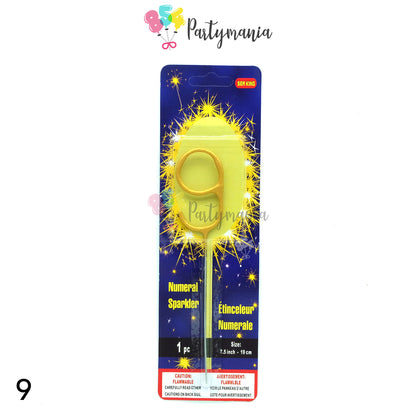 Sparkling Number Candle (24pcs min /order)