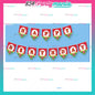 Cocomelon Banner happy birthday (sold by 12's)