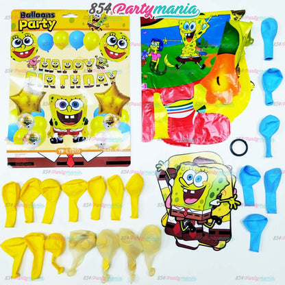 SPONGEBOB COMPLETE BIRTHDAY SET