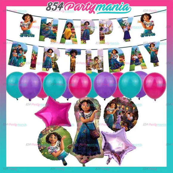 ENCANTO BIRTHDAY COMPLETE PARTY SET (sold by 10's)