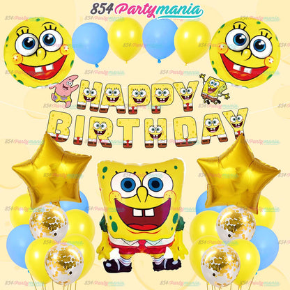 SPONGEBOB COMPLETE BIRTHDAY SET