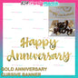 Happy Anniversary Cursive Banner (sold by 12's)