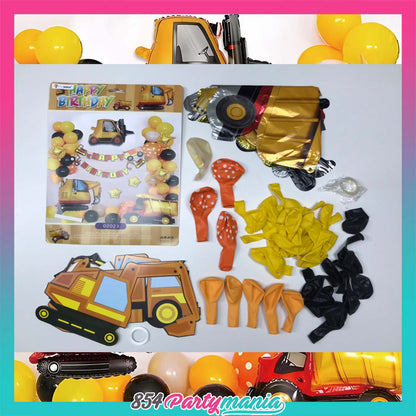 CONSTRUCTION BIRTHDAY PARTY SET