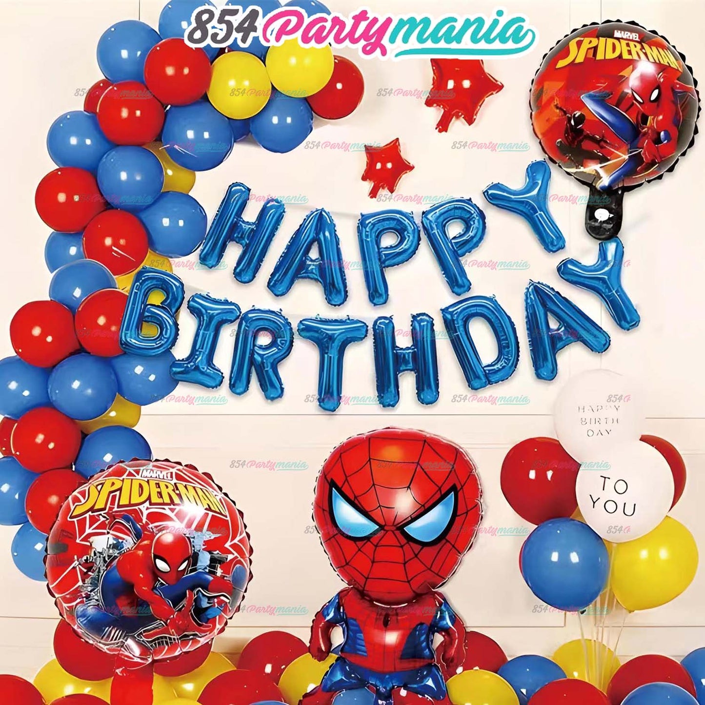 SPIDERMAN BALLOON GARLAND SETS-HY02024