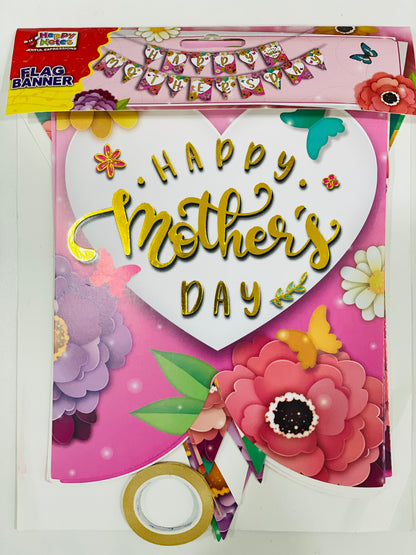 MOTHERS DAY BANNER (sold by 10's)