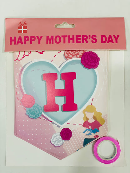 MOTHERS DAY BANNER (sold by 10's)