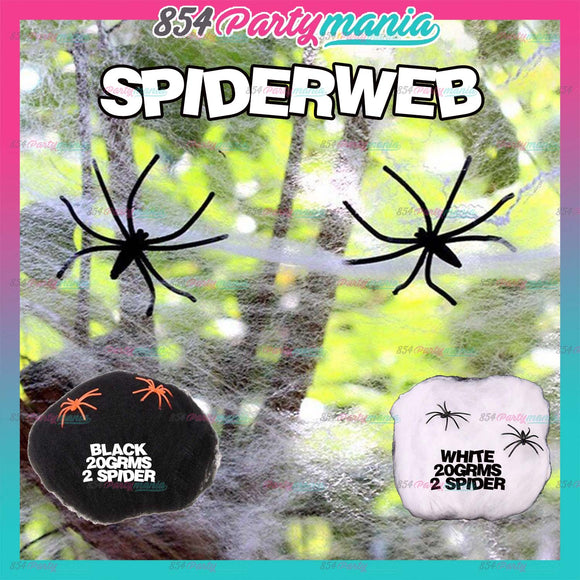 SPIDER WEB 20 GRAMS HALLOWEEN (sold by 10's)