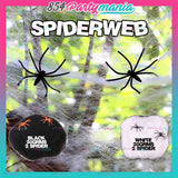 SPIDER WEB 20 GRAMS HALLOWEEN (sold by 10's)