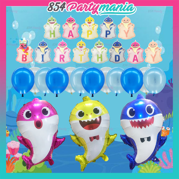 Baby Shark Party Bundle Set (sold by 10's)