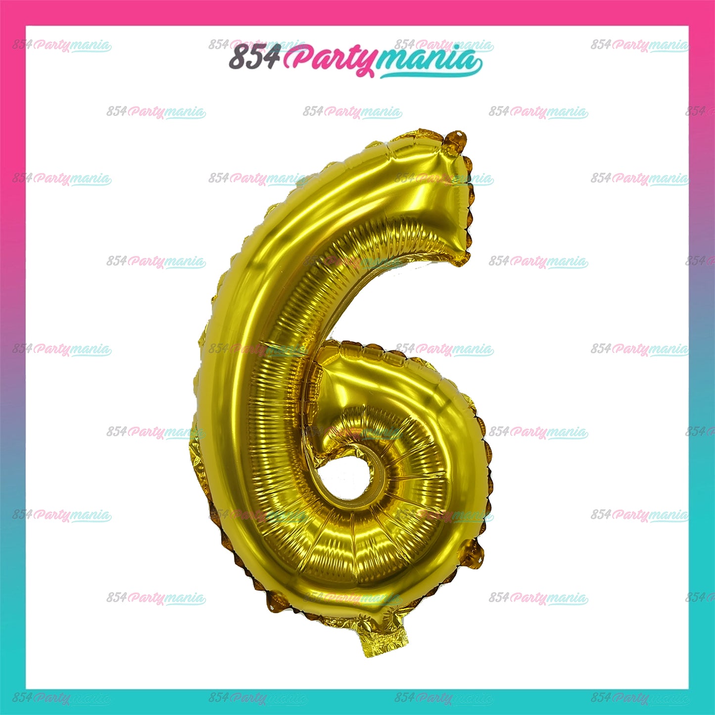 Letter and Number Foil Gold (sold by 10's ) BRAND: PROLATEX BALLOONS