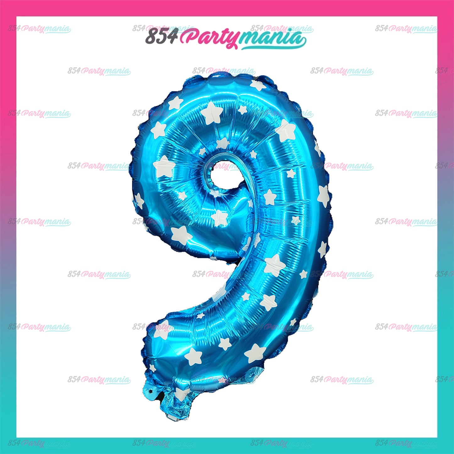 Letter and Number Foil Blue (sold by 10's) BRAND: PROLATEX BALLOONS