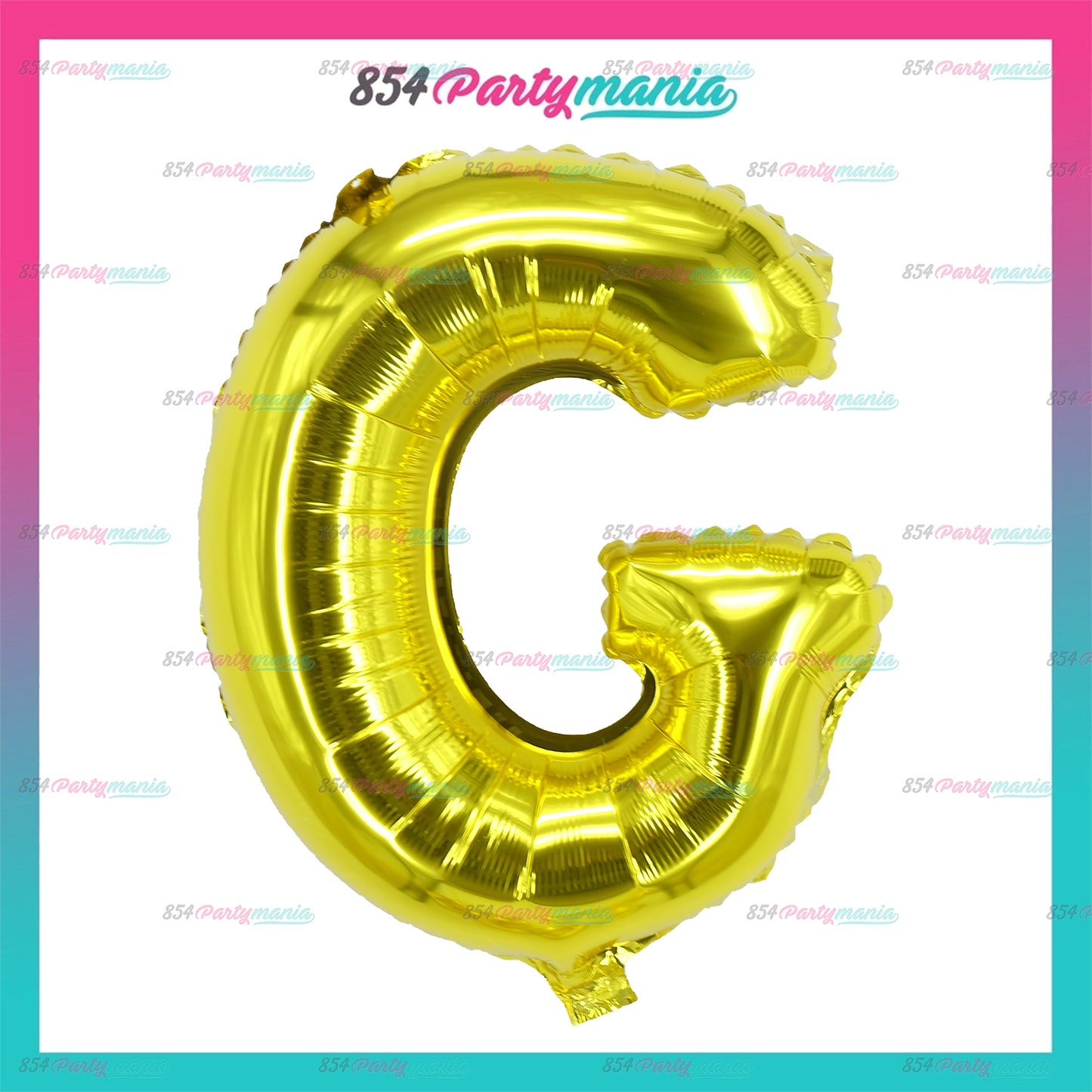 Letter and Number Foil Gold (sold by 10's ) BRAND: PROLATEX BALLOONS