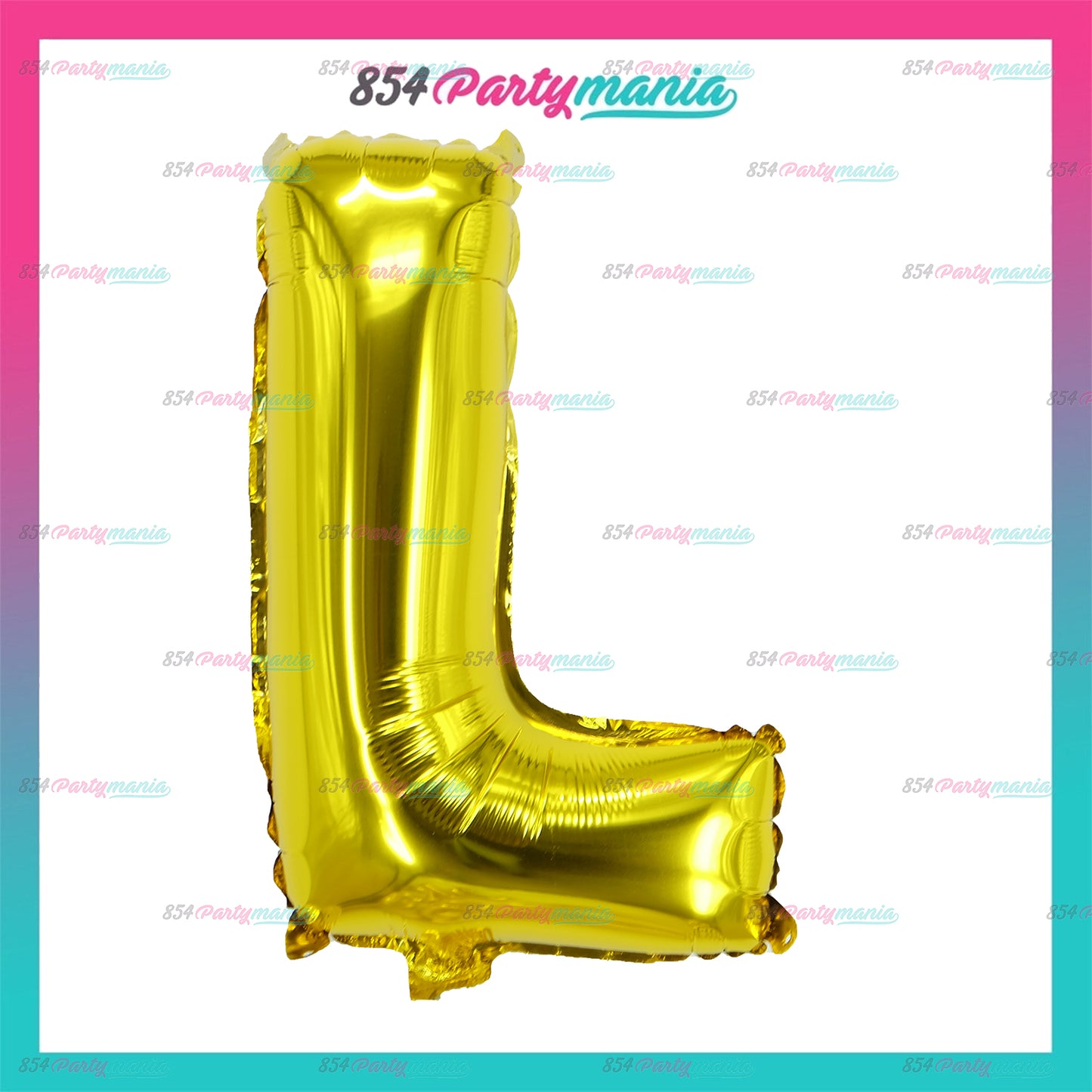 Letter and Number Foil Gold (sold by 10's ) BRAND: PROLATEX BALLOONS