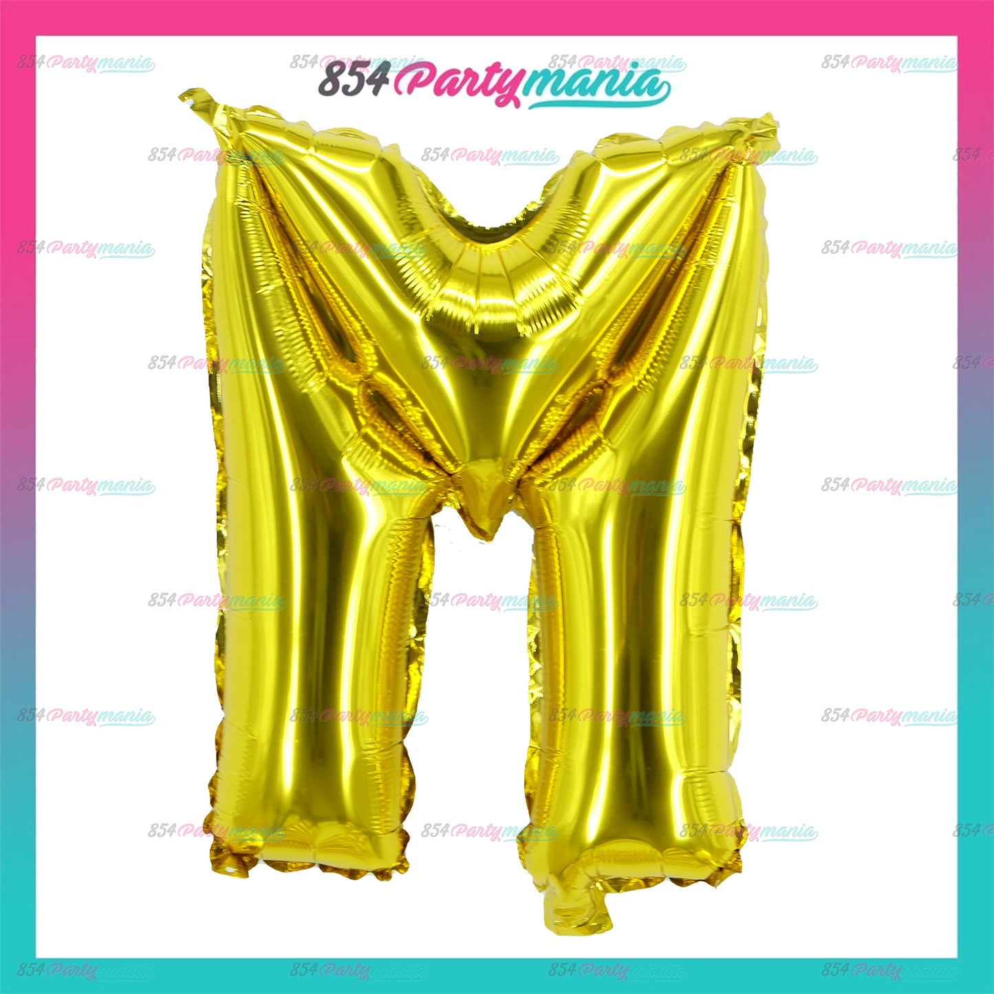 Letter and Number Foil Gold (sold by 10's ) BRAND: PROLATEX BALLOONS