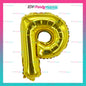 Letter and Number Foil Gold (sold by 10's ) BRAND: PROLATEX BALLOONS