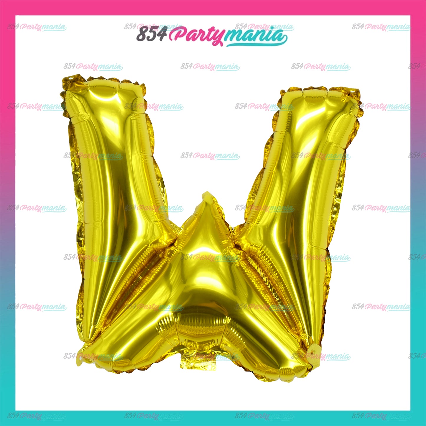 Letter and Number Foil Gold (sold by 10's ) BRAND: PROLATEX BALLOONS