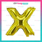 Letter and Number Foil Gold (sold by 10's ) BRAND: PROLATEX BALLOONS