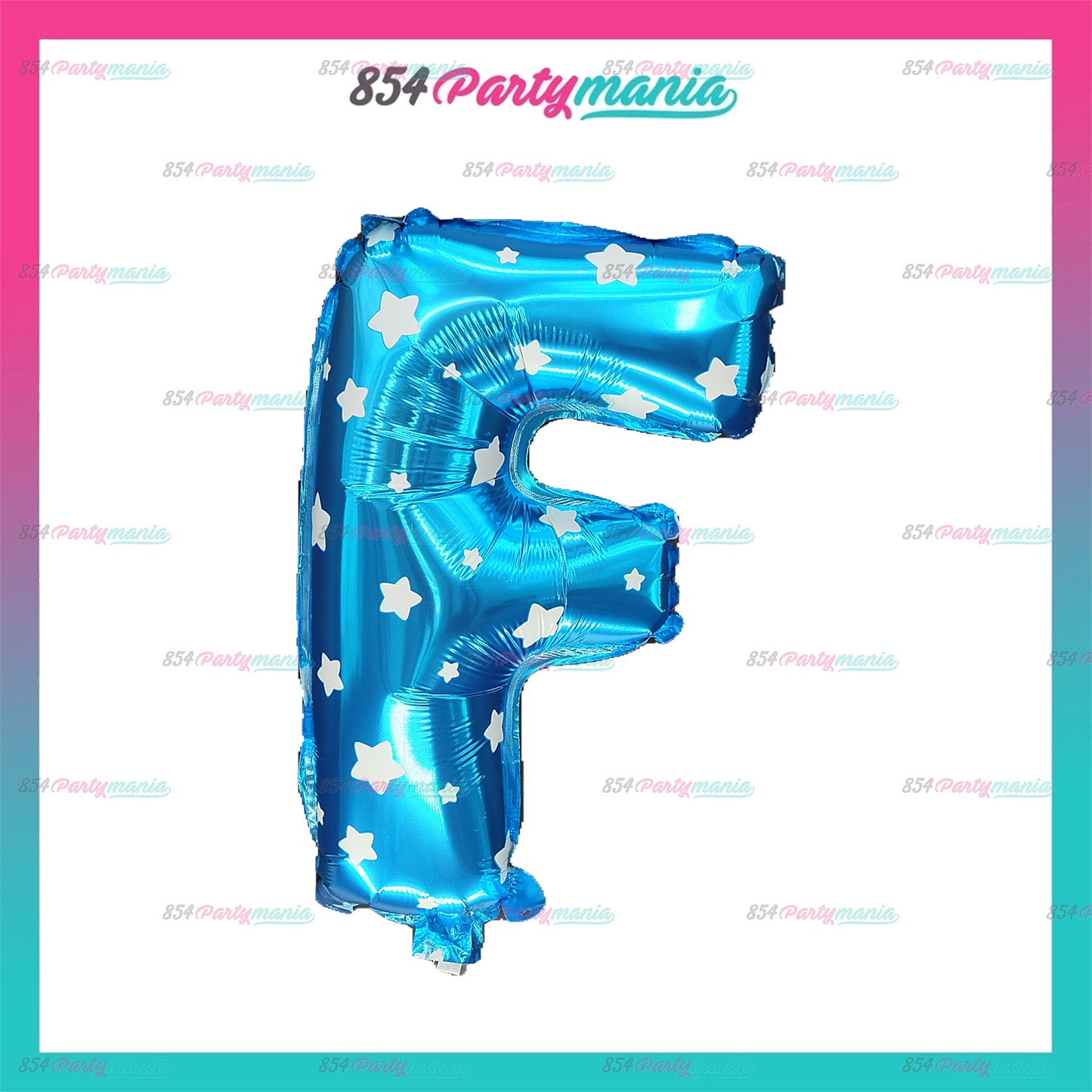 Letter and Number Foil Blue (sold by 10's) BRAND: PROLATEX BALLOONS