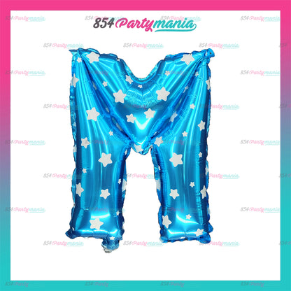 Letter and Number Foil Blue (sold by 10's) BRAND: PROLATEX BALLOONS