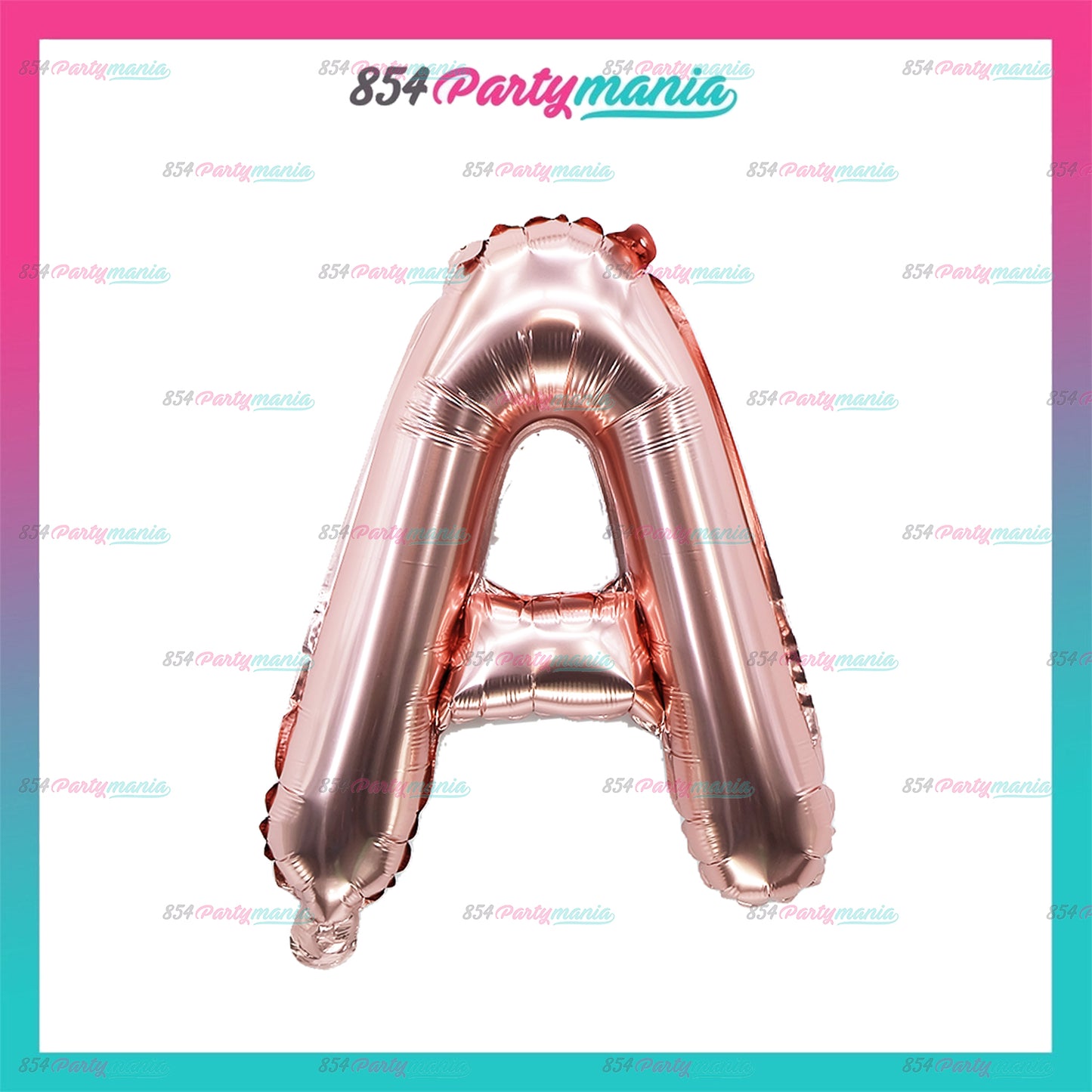 Letter Foil Balloon Rosegold 16" (sold by 10's) BRAND: PROLATEX