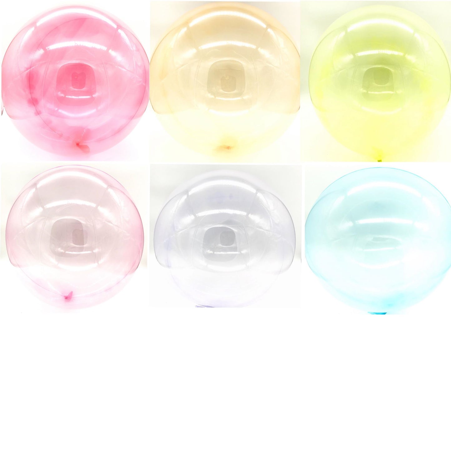 Clear Transparent Bobo Balloons and DIY Stickers