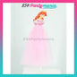 Cake Topper Princess (12pcs / inner)