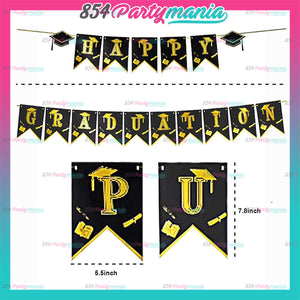 HAPPY GRADUATION BANNER (sold by 10's)