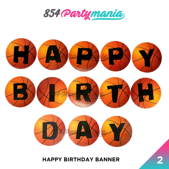 HB Banner Basketball Sports (sold by 10's)