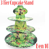 Cupcake Stand 3 tier board (10pcs min)