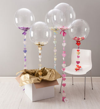 Clear Transparent Bobo Balloons and DIY Stickers