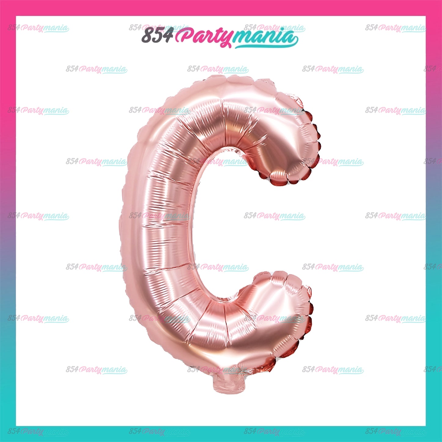 Letter Foil Balloon Rosegold 16" (sold by 10's) BRAND: PROLATEX