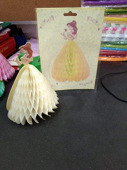 3D CAKE TOPPER PRINCESS (12pcs/ inner)